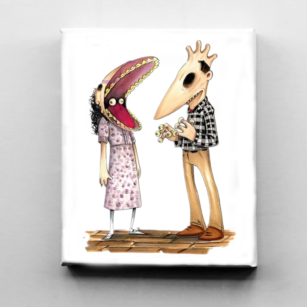 Beetlejuice Canvas